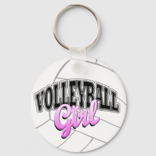 Volleyball-Mädchen-Schlüsselanhänger Schlüsselanhänger