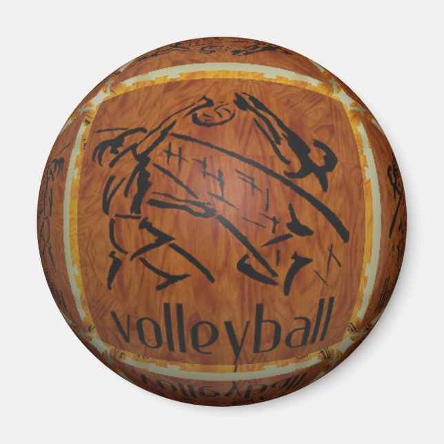 VOLLEYBALL Magnet (Vorne)