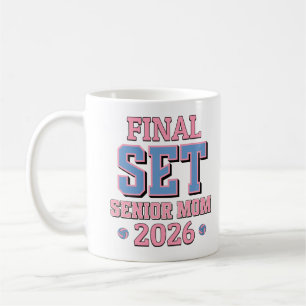 Volleyball-Mama-Abschluss-Klasse des letzten Set 2 Kaffeetasse