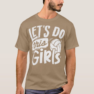 Volleyball Mama Damen Mädchen Volleyball Spieler T-Shirt