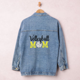Volleyball Mama Denim Jacket Jeansjacke