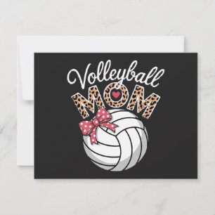 Volleyball-Mama Einladung