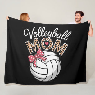 Volleyball-Mama Fleecedecke