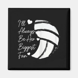 Volleyball-Mama ihre größte Fan-Volleyball-Tochter Magnet