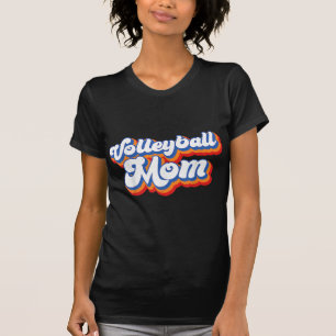 Volleyball Mama Leopard Fun Ball Mama Muttertag 0 T-Shirt