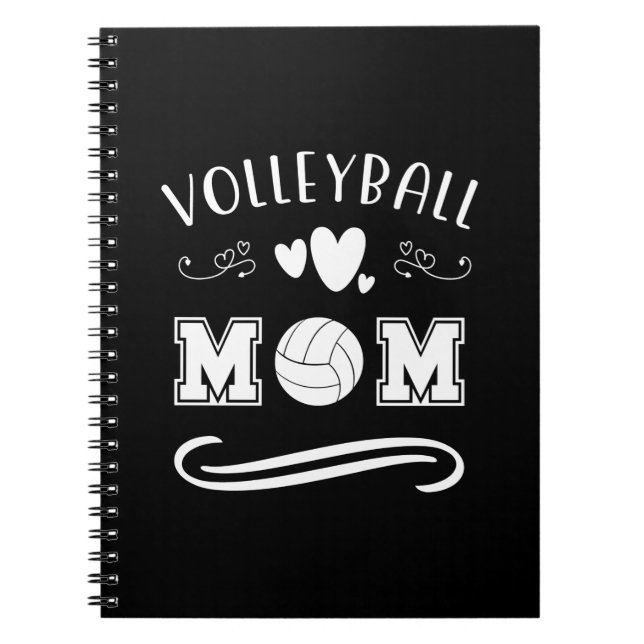 Volleyball-Mama Notizblock (Vorderseite)
