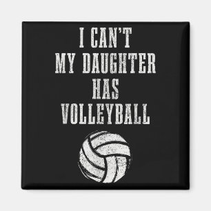 Volleyball-Mama Papa Ich Kanns Tochter Hast Volley Magnet