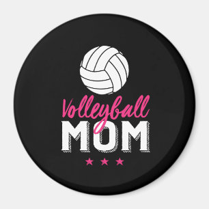 Volleyball Mama Proud Mother of Sports Player Son Magnet