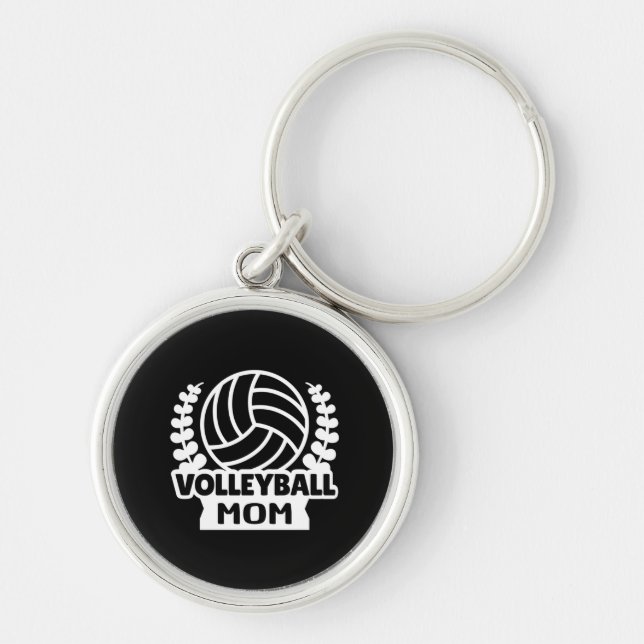 Volleyball Mama Schlüsselanhänger (Vorne)