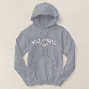 Volleyball-Mama - Teamname Embromierter Hoodie