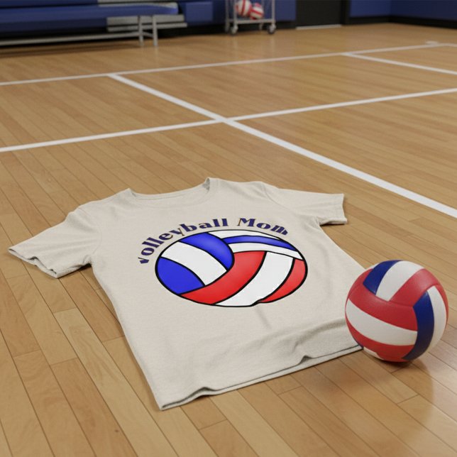 Volleyball Mama Tri-Blend Shirt (Von Creator hochgeladen)