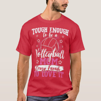 Volleyball Mama Volleyball Spielerin Volleyball Mu T-Shirt