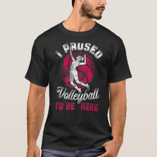 Volleyball-Mannschaft Vintag I Pausen Volleyball T-Shirt