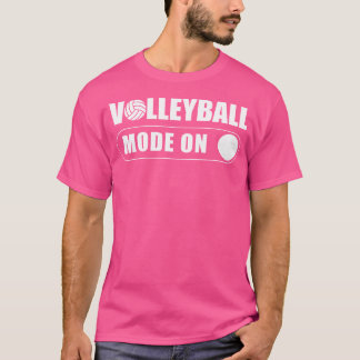 Volleyball-Modus bei Beach Volleyball T-Shirt