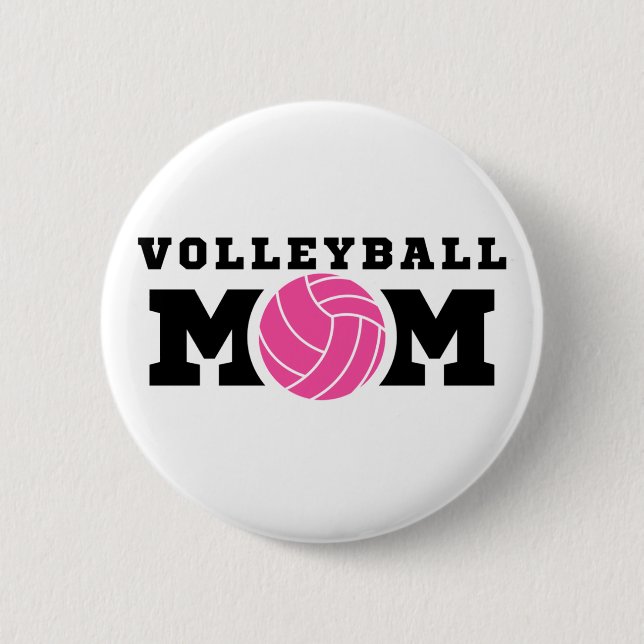 VOLLEYBALL MOM BUTTON (Vorderseite)