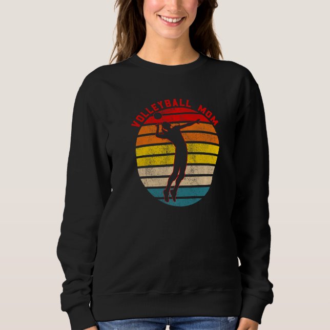 Volleyball Mom Sweatshirt (Vorderseite)