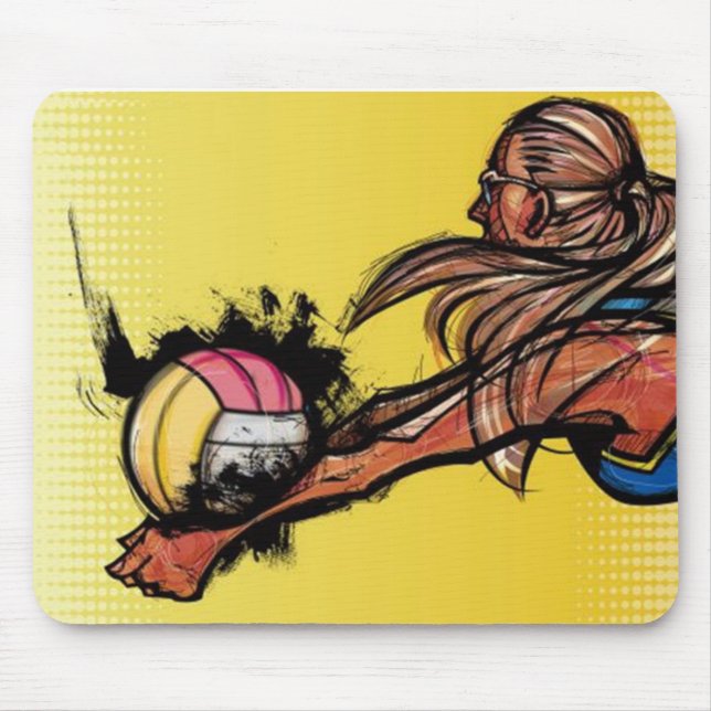 Volleyball mousepad (Vorne)