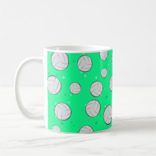 Volleyball-Muster Kaffeetasse