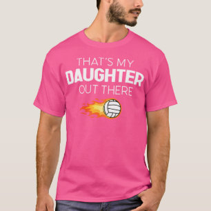 Volleyball Mutter Tochter spielt Volleyball T-Shirt