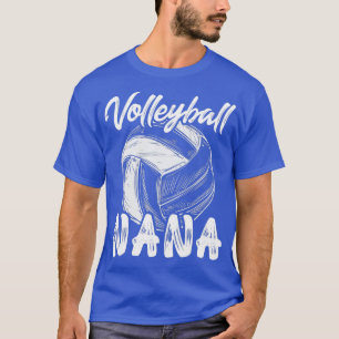 Volleyball Nana für weibliche Familienmitglieder T-Shirt