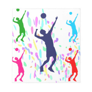 VOLLEYBALL NOTIZBLOCK