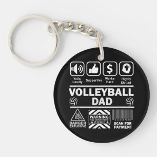 Volleyball papa drôle Contenu du père du sport