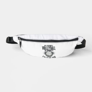 Volleyball Papa Mein Lieblingsspieler nennt mich P Bauchtasche