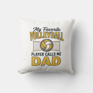 Volleyball Papa Mein Lieblingsspieler nennt mich P Kissen