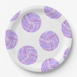 Volleyball-Party-Papierplatte Pappteller