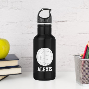 Volleyball Personalisiert Kids Edelstahlflasche