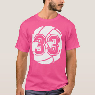 Volleyball Player 33 Volleyball Mama Vater Jersey T-Shirt