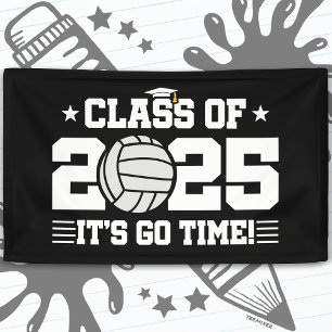 Volleyball Player Abschluss Class of 2025 Senior Banner