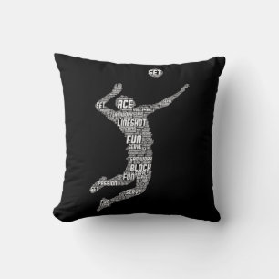 Volleyball Player Boys Jugendliche Männer Kissen