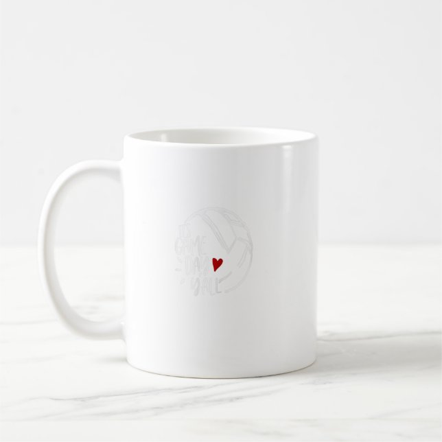 Volleyball Player Women Girls Love Volleyball Mom  Kaffeetasse (Links)