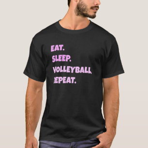 Volleyball Png Sleep Sport Wiederholung für Men Wo T-Shirt