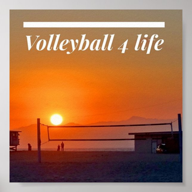 Volleyball Poster (Vorne)