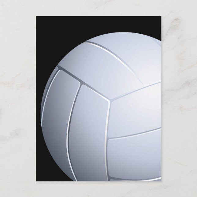 Volleyball Postkarte (Vorderseite)