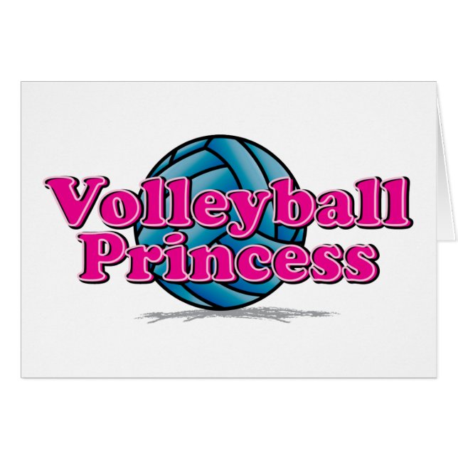 Volleyball-Prinzessin (Vorderseite (Horizontal))