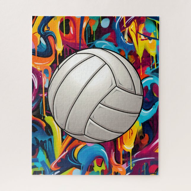 Volleyball-Puzzle (Vertikal)