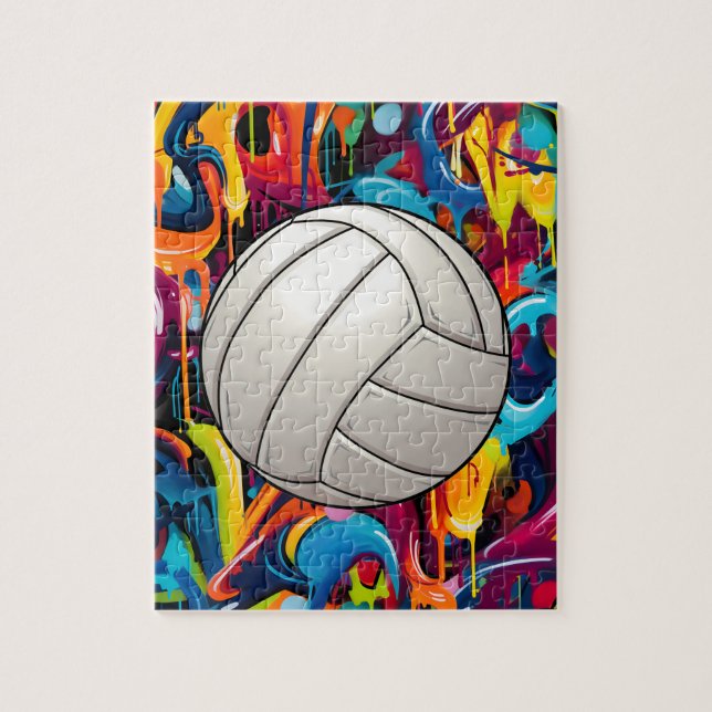 Volleyball-Puzzle (Vertikal)