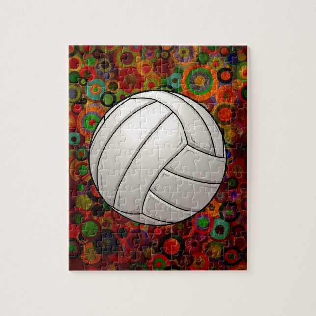 Volleyball-Puzzle (Vertikal)