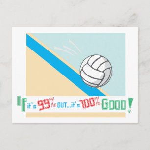 Volleyball.. Regeln! Postkarte