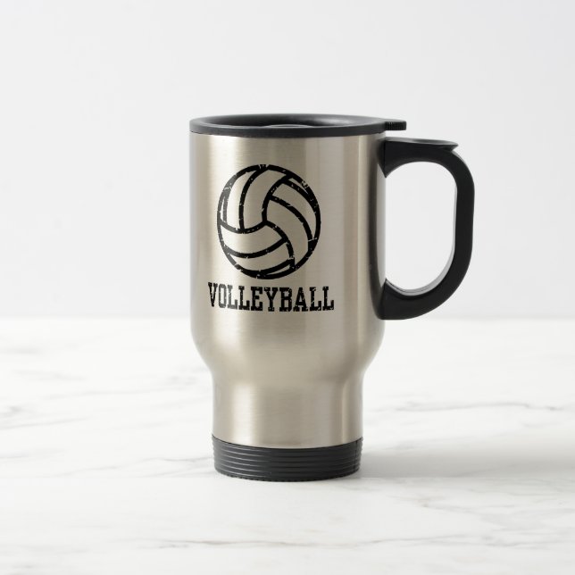 Volleyball Reisebecher (Rechts)