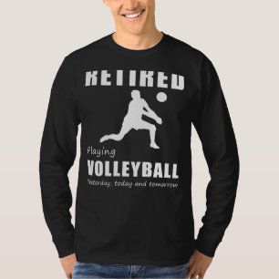 Volleyball-Rentirement-Smash - Lähmung spielen T-Shirt