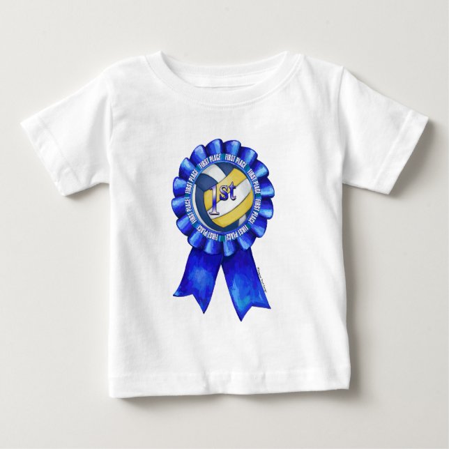 Volleyball Ribbons 1 Baby T-shirt (Vorderseite)
