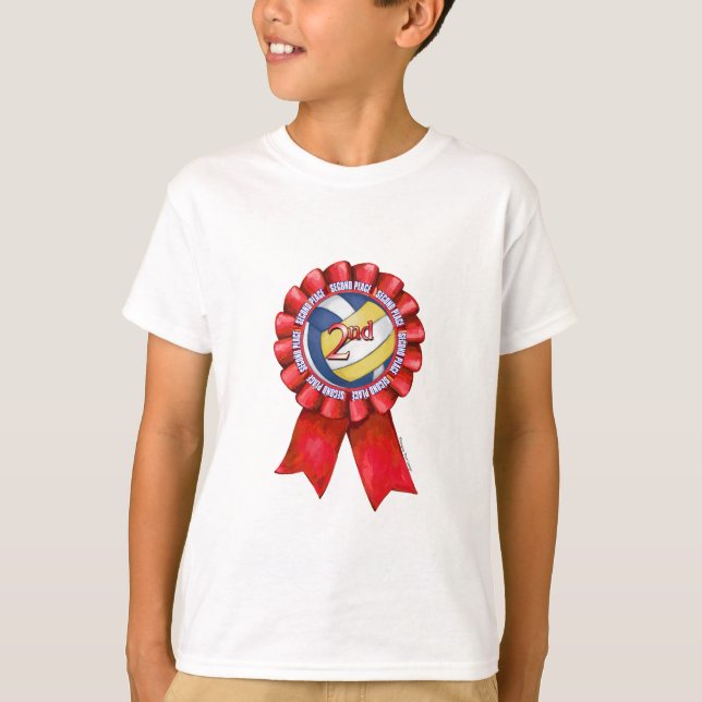 Volleyball Ribbons 2 T-Shirt (Vorderseite)