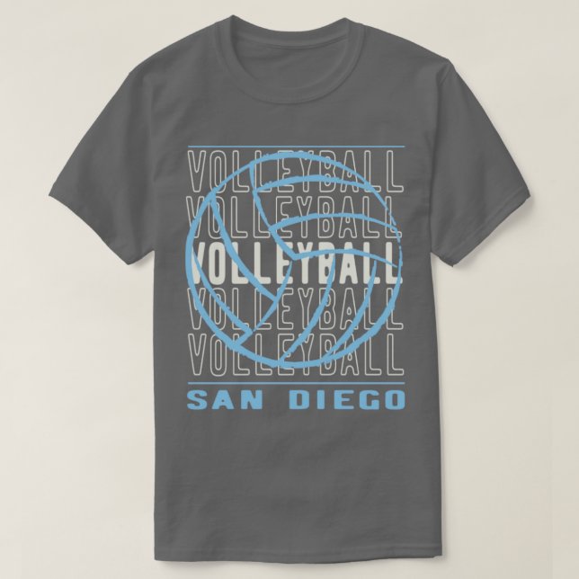 Volleyball San Diego T-Shirt (Design vorne)