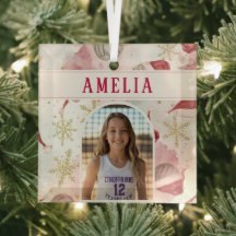 Volleyball-Santa-Hut-Name-Foto Weihnachten