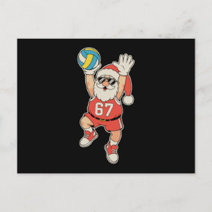 Volleyball Santa Meme Weihnachten Sport Xmas Feier