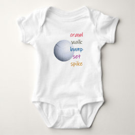 Volleyball-Säugling Bodysuit, Volleyball-Geschenk Baby Strampler